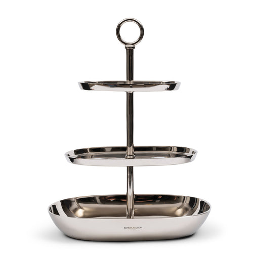 Rivièra Maison Etagère Bexley 49cm hoog - Zilver