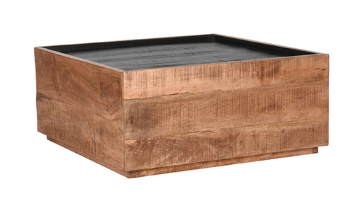 LABEL51 Salontafel Noble Mangohout - Rough - Vierkant - ThatLyfeStyle