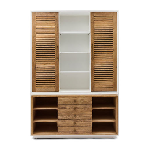 Rivièra Maison Buffetkast Lake House Eikenhout, 230 x 156cm - Bruin - ThatLyfeStyle