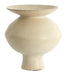Light & Living Vaas Ajuda Keramiek, 34cm - Crème