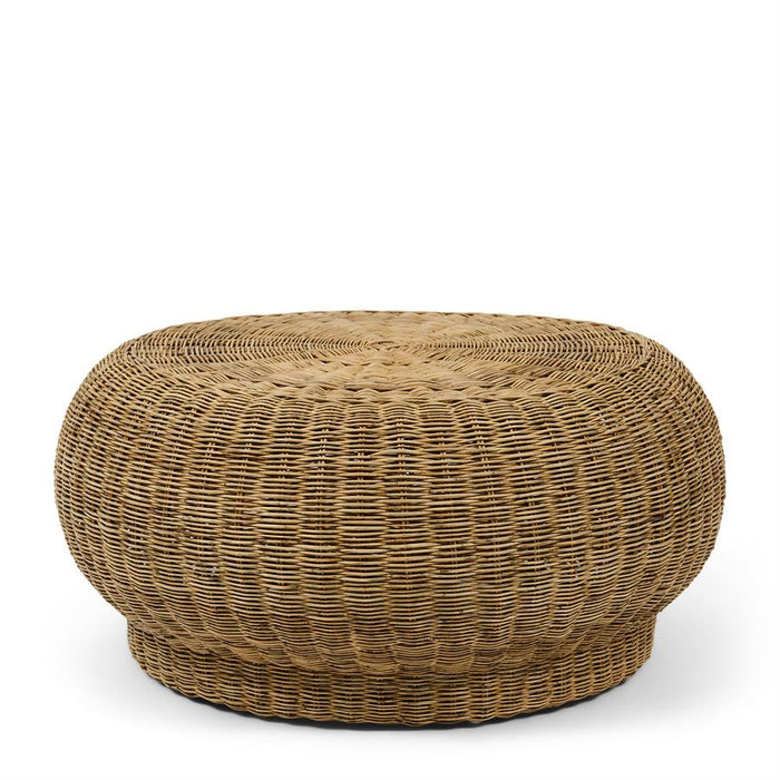 Rivièra Maison Ronde Salontafel Benoa Rattan, 80cm - Naturel