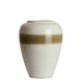 Light & Living Vaas Valeria Keramiek, 64cm - Crème/Bruin - Rond