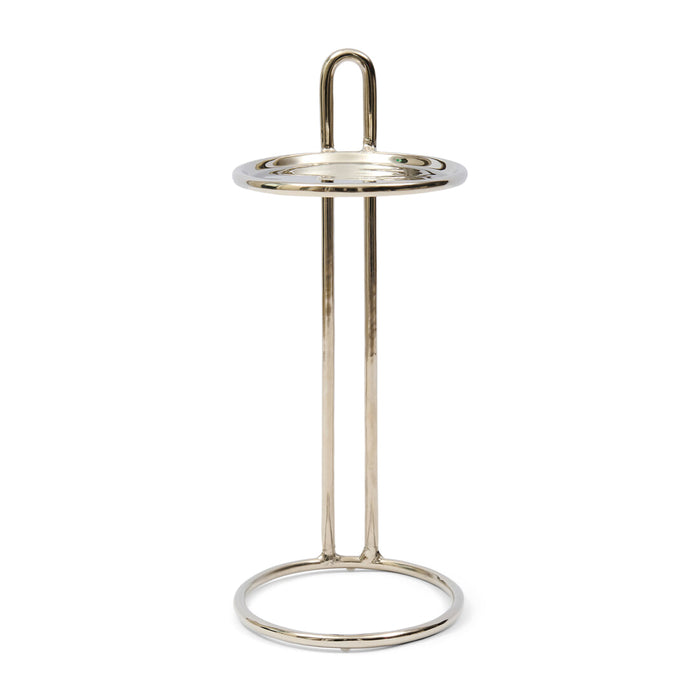 Rivièra Maison Laptoptafel Buckingham - Zilver - Rond - ThatLyfeStyle