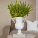 Rivièra Maison Vaas Chalice Keramiek, 50cm - Wit