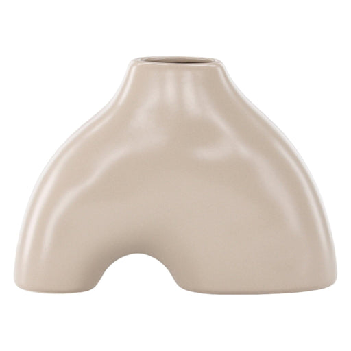 Nest of Nora Keramische vaas 15 cm - Beige