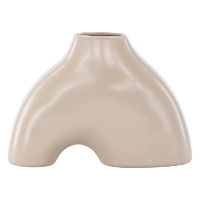 Nest of Nora Keramische vaas 15 cm - Beige