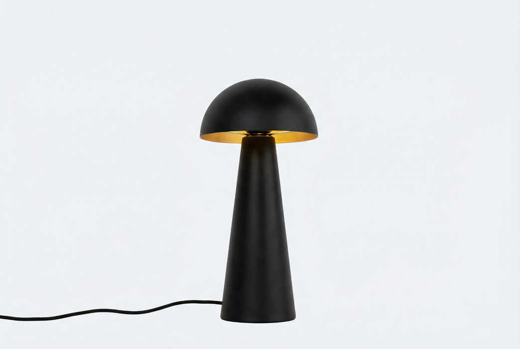 Buiten vloerlamp zwart 50 cm - Mushroom