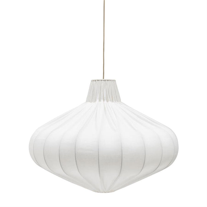 Rivièra Maison Hanglamp Monreale Linnen, 72cm - Wit