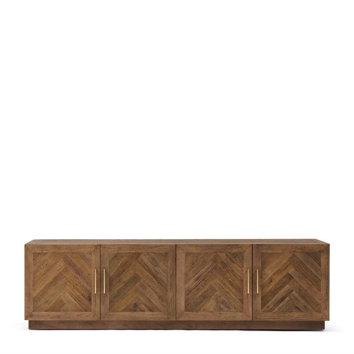 Rivièra Maison TV-meubel Riverside Eikenhout, 210cm - Naturel