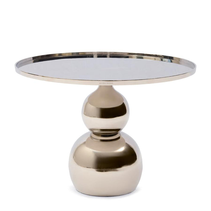 Rivièra Maison Ronde Salontafel Élysée 60cm - Zilver