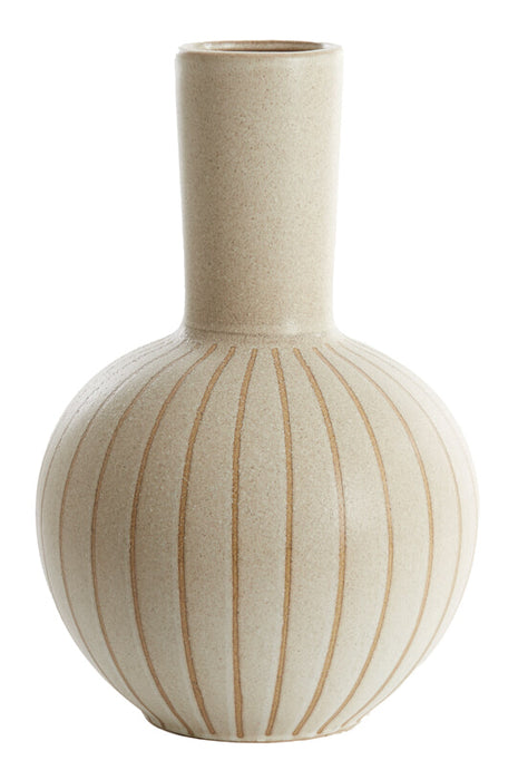 Light & Living Vaas Ulloa Keramiek, 52cm - Zand - ThatLyfeStyle