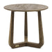 Rivièra Maison Ronde Bijzettafel Miller Eikenhout, 60cm - Bruin