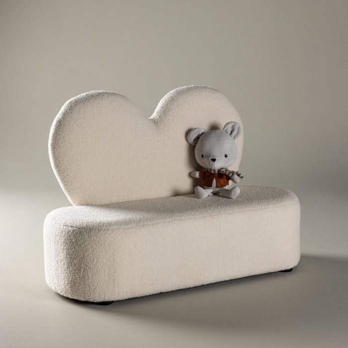 Nohr Bankje Niki Teddy - Beige - ThatLyfeStyle