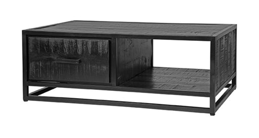 LABEL51 Salontafel Chili Zwart Mangohout, 110 x 70cm - ThatLyfeStyle