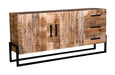 LABEL51 Dressoir Bolivia Mangohout, 184cm - Rough