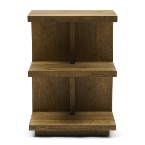Rivièra Maison Nachtkastje Vermont Eikenhout, 50 x 35cm - Bruin - ThatLyfeStyle