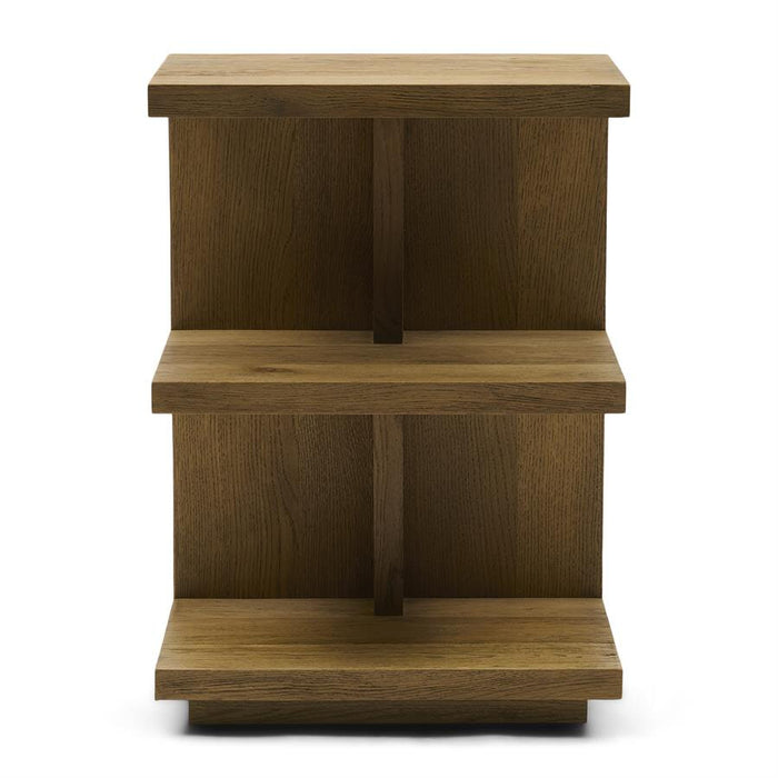 Rivièra Maison Nachtkastje Vermont Eikenhout, 50 x 35cm - Bruin