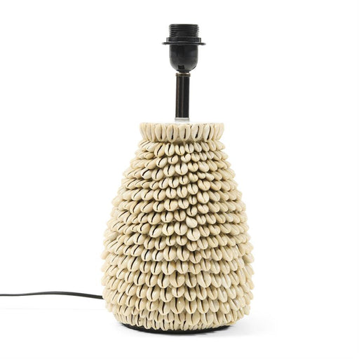 Rivièra Maison Tafellamp Castaway Bay Schelpen, 25cm (excl. kap) - Naturel - ThatLyfeStyle