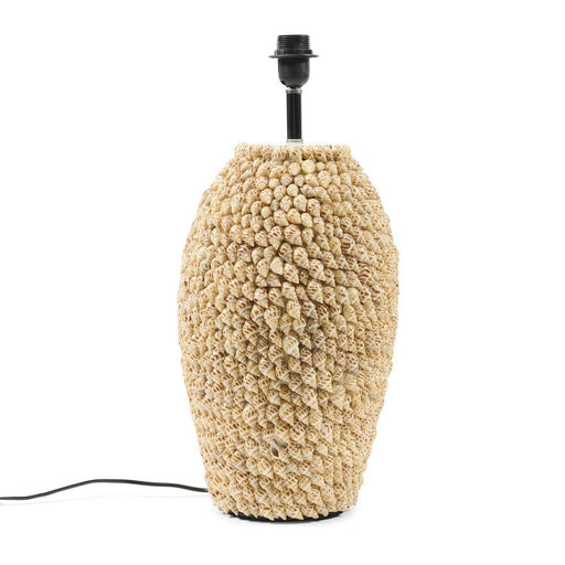 Rivièra Maison Tafellamp Coco Bay Schelpen, 42cm (excl. kap) - Naturel - ThatLyfeStyle