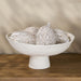 Rivièra Maison Schaal Cavallé Aluminium, 38cm - Wit