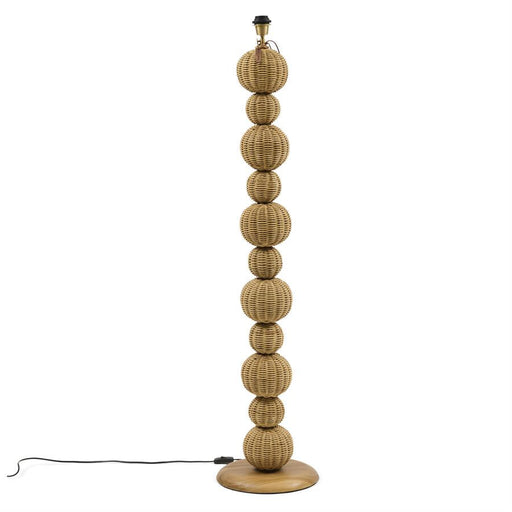 Rivièra Maison Vloerlamp Bello Rattan, 140cm (excl. kap) - Naturel - ThatLyfeStyle