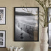 Rivièra Maison Wall Art Salt Wave 70 x 100cm - Zwart / wit