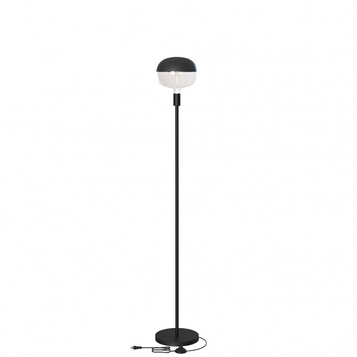 Calex Vloerlamp 1L - Zwart metaal - E27 - 146h - ThatLyfeStyle