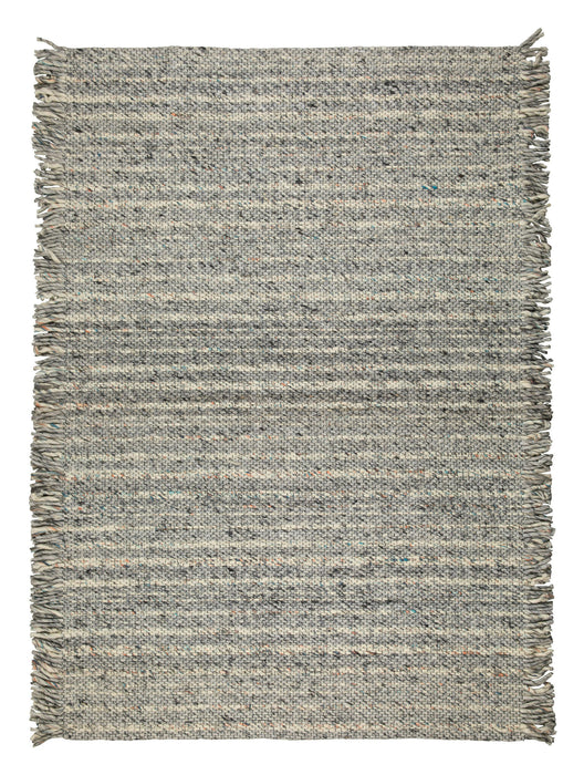 Zuiver Vloerkleed Frills 170 x 240cm - Grijs/Blauw