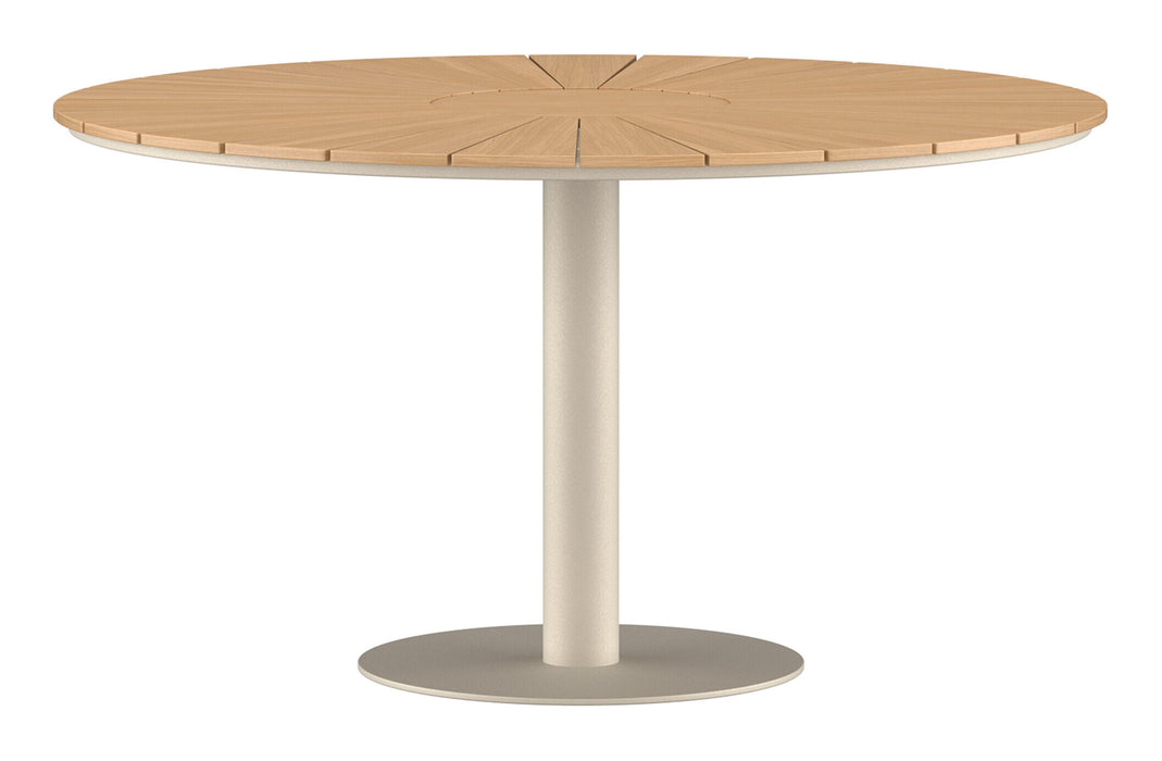 Nohr Ronde Tuintafel Lavelle Teak, Ø120cm - Beige