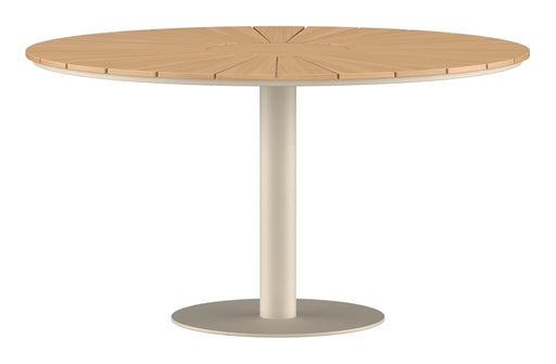 Nohr Ronde Tuintafel Lavelle Teak, Ø120cm - Beige