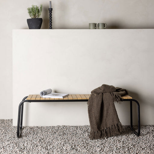 Nohr Tuinbank Ruy Accaciahout, 136cm - Naturel - ThatLyfeStyle
