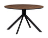 WOOOD Ronde Eettafel Bruno 120cm - Walnoot