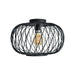 Urban Interiors Plafondlamp Twist Ø37cm - Zwart
