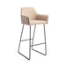 Jesper Home Barkruk Hofu Slide Black - Wild Walnut (zithoogte 75cm)