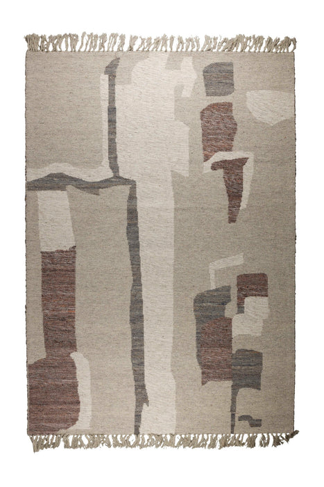 Dutchbone Vloerkleed Caminito 160 x 230cm - Beige - ThatLyfeStyle
