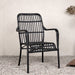 Nohr Outdoor Loungestoel Aeisha Rotan - Zwart
