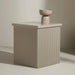 Nohr Vierkante Bijzettafel Mistina 40 x 40cm - Beige