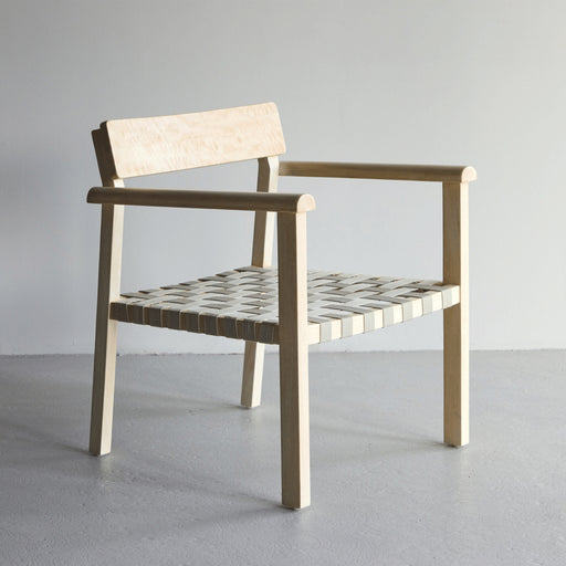 Nohr Fauteuil Arlicia Mangohout - Naturel/Grijs