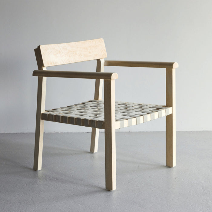Nohr Fauteuil Arlicia Mangohout - Naturel/Grijs