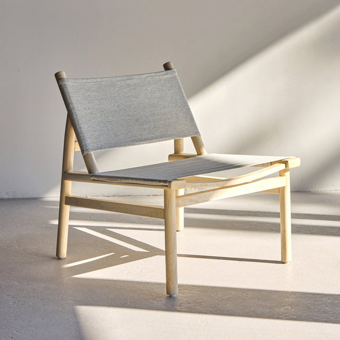 Nohr Fauteuil Sheyna Mangohout - Naturel/Grijs