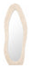 Nohr Organische Spiegel Jacquana Teddy stof, 160 x 60cm - BEIGE - Ovaal - Passpiegel