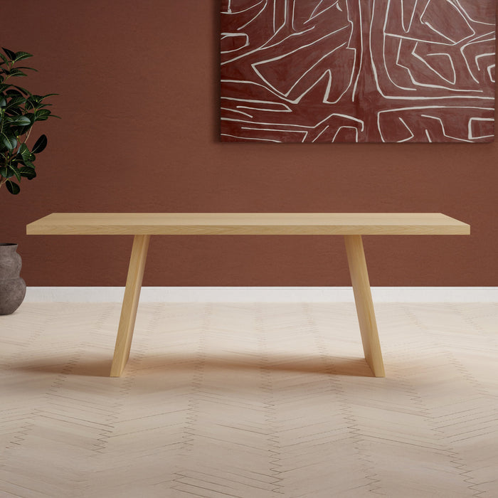 Nohr Eettafel Cassidy Houtlook, 210 x 100cm - Naturel - ThatLyfeStyle