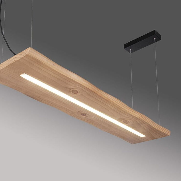Hanglamp hout 120 cm LED - Ajdin