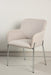 Nohr Eetkamerstoel Yaakov - Beige/Chroom - ThatLyfeStyle