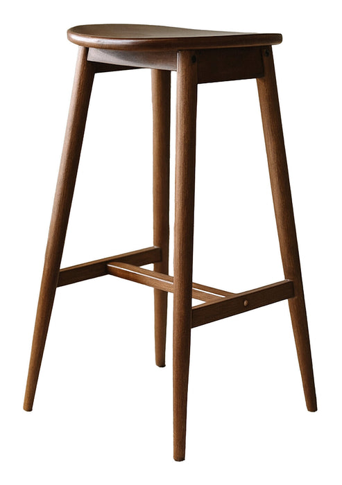 Nohr Barkruk Sharnita Hout - Mocca (zithoogte 77cm)