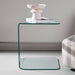 Nohr Laptoptafel Rockwell Glas, 45 x 45cm - Transparant - Vierkant - ThatLyfeStyle