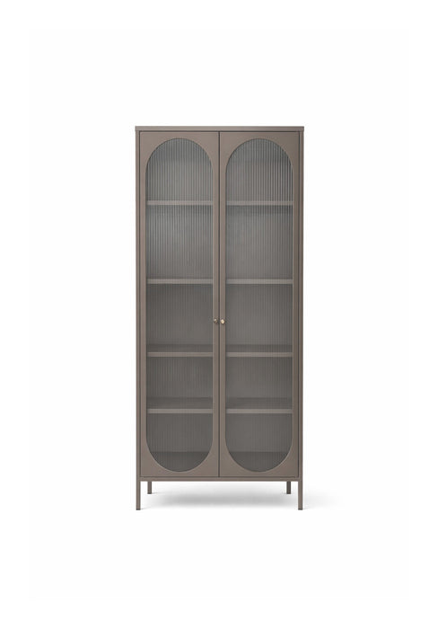 Nohr Vitrinekast Tilla 80 x 180cm - Bruin