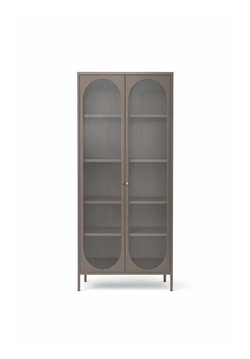Nohr Vitrinekast Tilla 80 x 180cm - Bruin