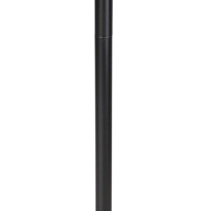 Moderne vloerlamp zwart zonder kap - Simplo