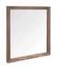 DTP Home Spiegel Metropole Teakhout, 80 x 80cm - Naturel - Vierkant